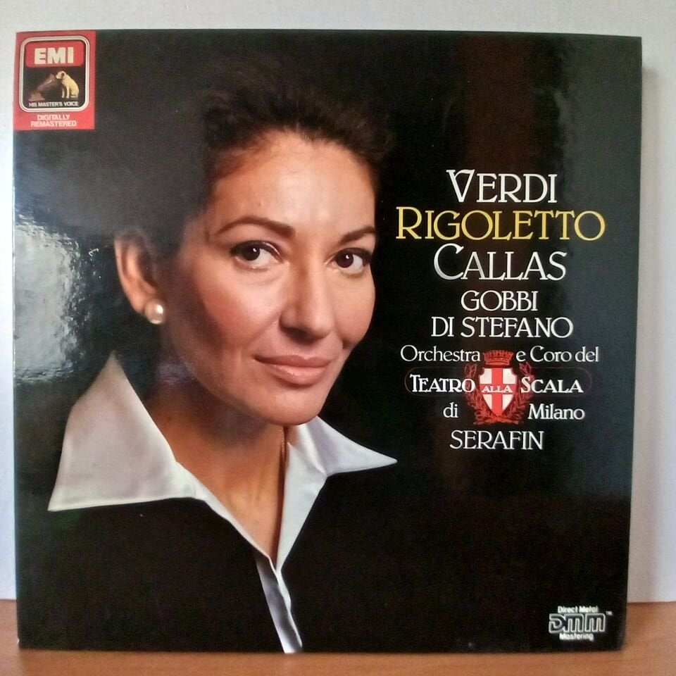 VERDI: RIGOLETTO / CALLAS, GOBBI, DI STEFANO, ORCHESTRA E CORO DEL TEATRO ALLA SCALA DI MILANO, SERAFIN (1986) - 2LP BOX SET 2.EL PLAK