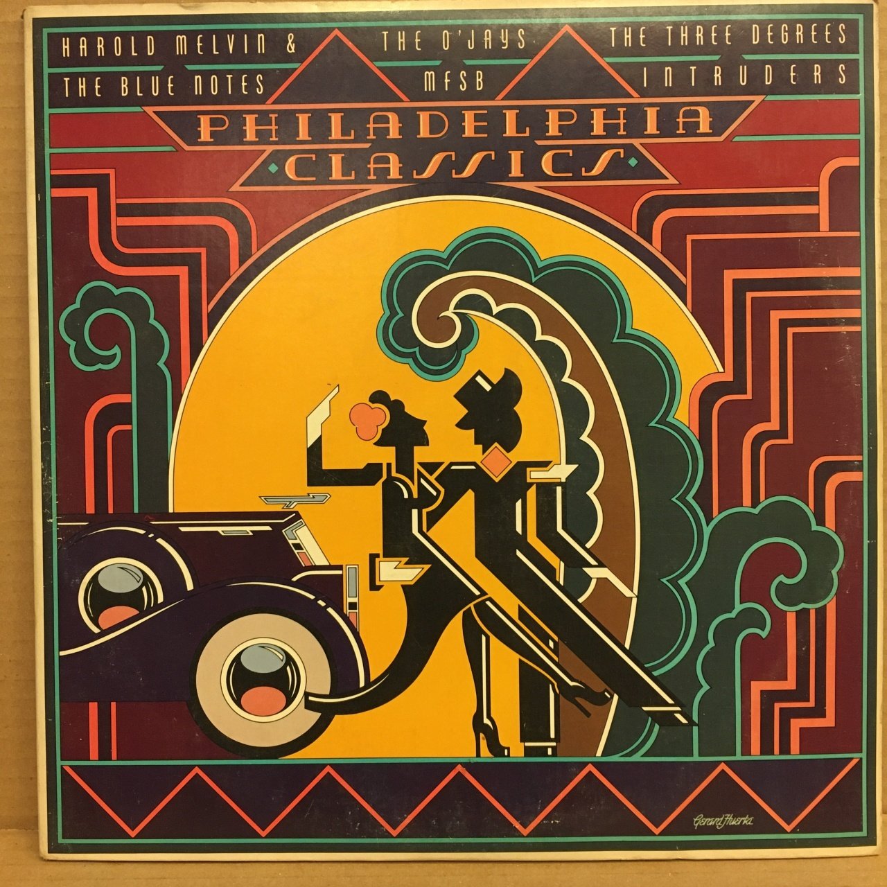 PHILADELPHIA CLASSICS O'JAYS MFSB HAROLD MELVIN.. 1977 2.EL 2PLAK
