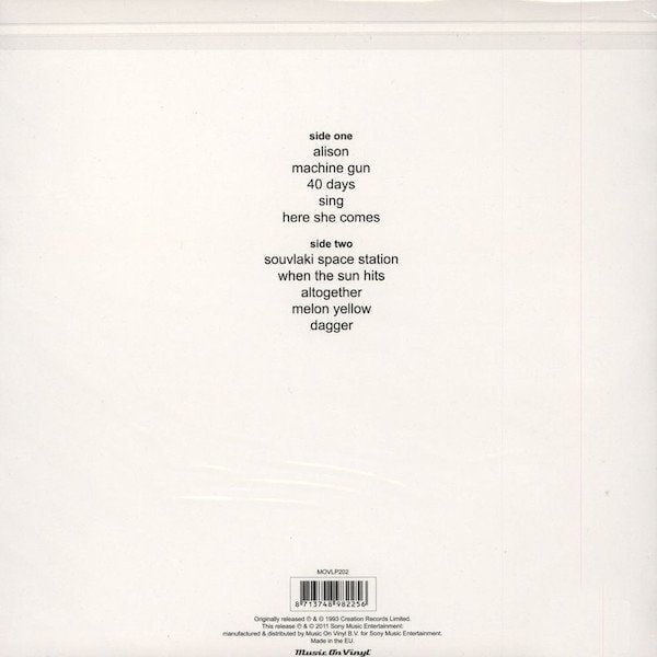SLOWDIVE - SOUVLAKI (1993) - LP SHOEGAZE 2025 EDITION SIFIR PLAK