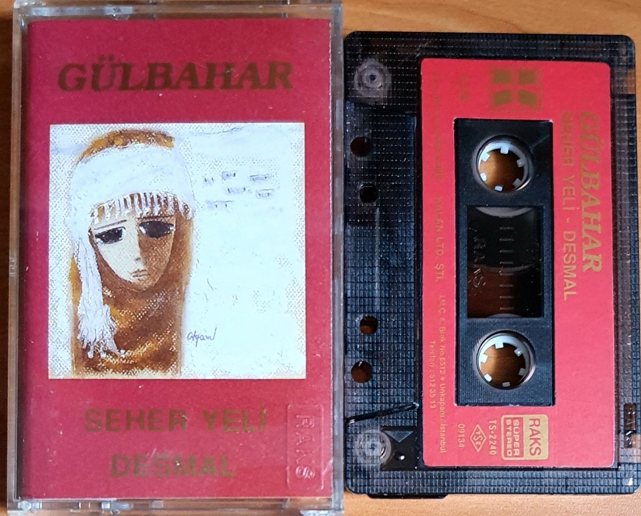 GÜLBAHAR - SEHER YELİ / DESMAL (1991) - KASET KALAN MÜZİK 2.EL