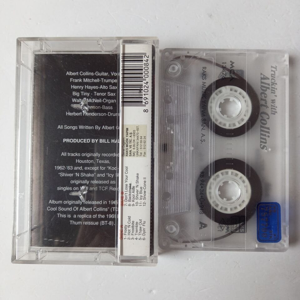 ALBERT COLLINS - TRUCKIN\' WITH ALBERT COLLINS (1994) - KASET 2.EL