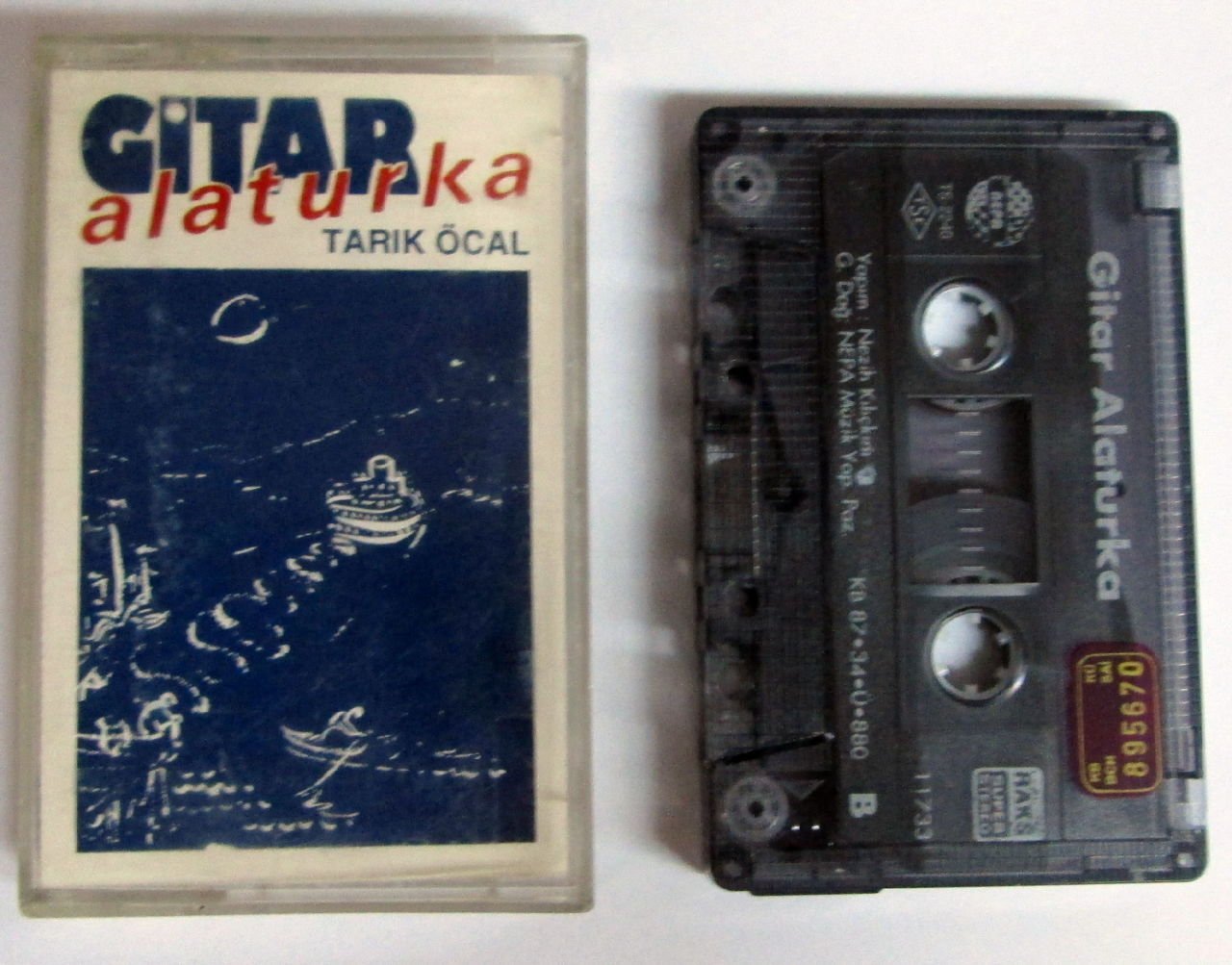GİTAR ALATURKA TARIK ÖCAL - KASET 2.EL