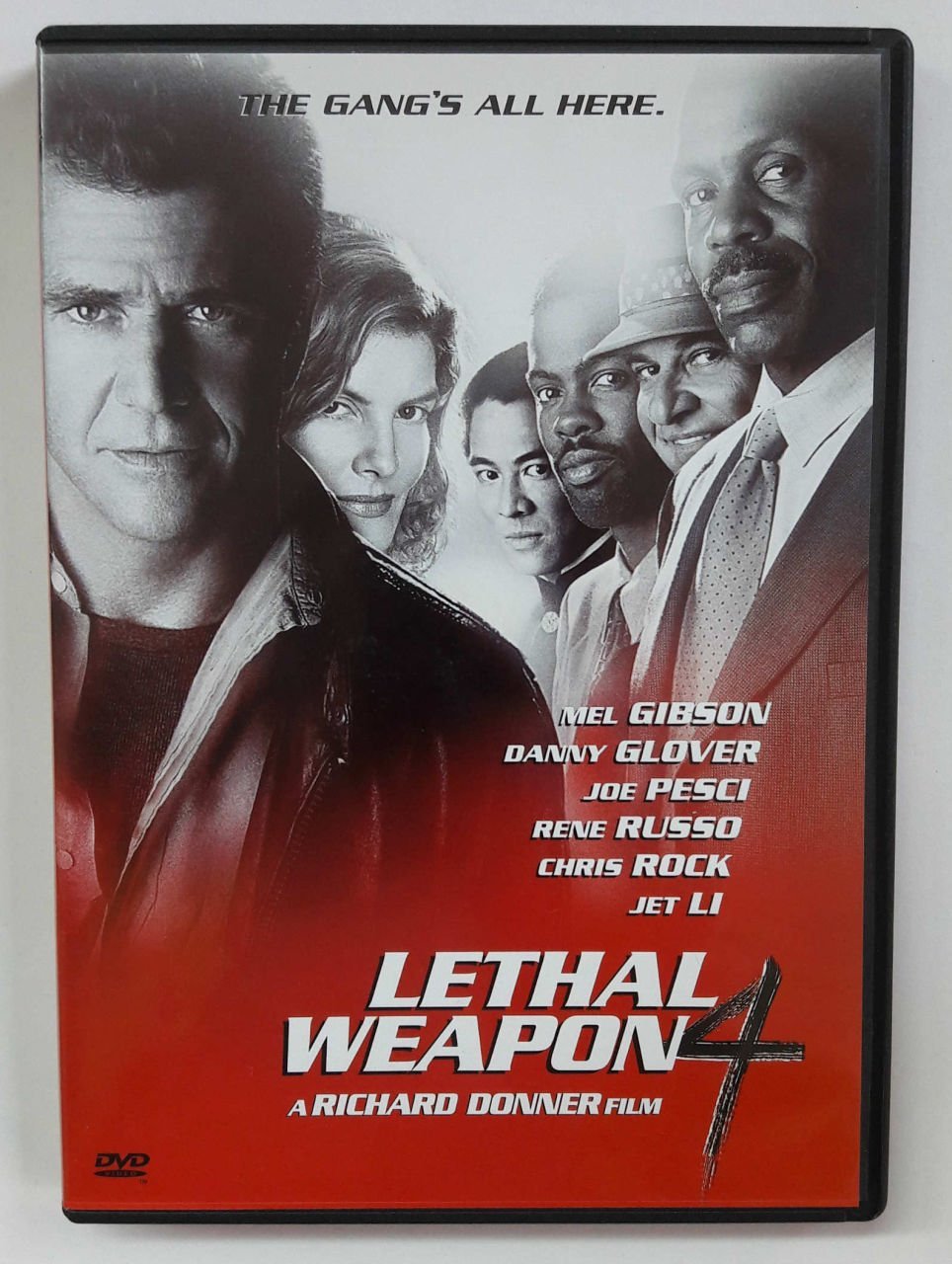 LETHAL WEAPON 4 - CEHENNEM SİLAHI 4 - MEL GIBSON - DANNY GLOVER - JOE PESCI - JET LI - DVD 2.EL