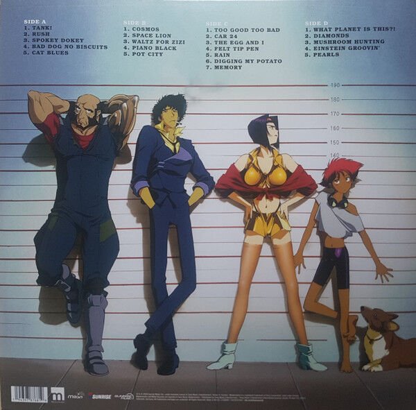 COWBOY BEBOP - ANIME SERIES SOUNDTRACK / MUSIC BY SEATBELTS (1998) - 2LP 2020 COLOURED EDITION SIFIR PLAK