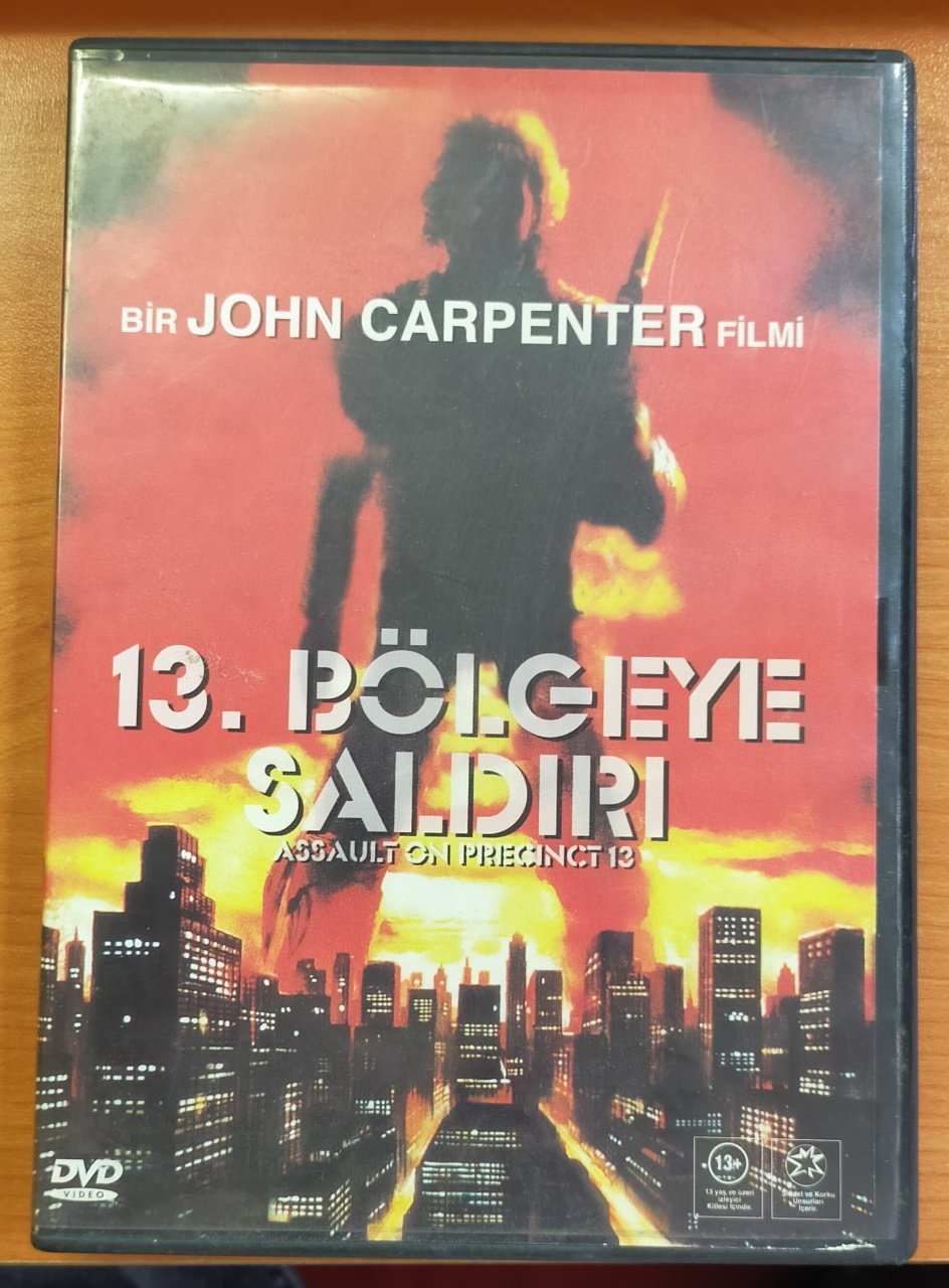 13. BÖLGEYE SALDIRI - ASSAULT ON PRECINCT 13 - JOHN CARPENTER - DVD 2.EL