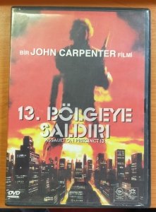 13. BÖLGEYE SALDIRI - ASSAULT ON PRECINCT 13 - JOHN CARPENTER - DVD 2.EL