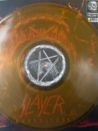 SLAYER - REPENTLESS (2015) - LP 2025 TRANSPARENT YELLOW COLOURED EDITION SIFIR PLAK