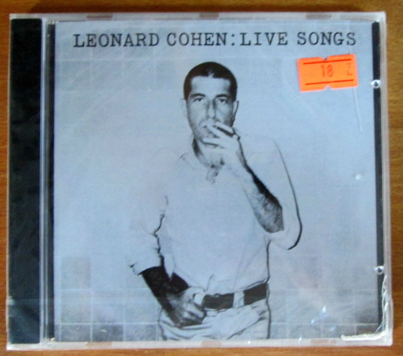 LEONARD COHEN - LIVE SONGS - CD SIFIR
