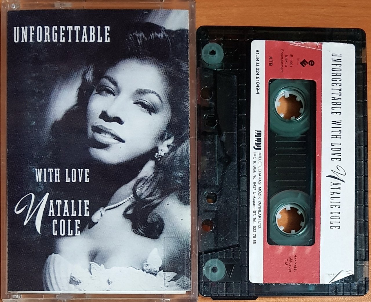 NATALIE COLE - UNFORGETTABLE / WITH LOVE (1991) MMY KASET 2.EL