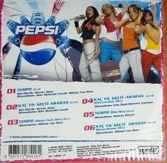 HEPSİ - TEMPO & KAÇ YIL GEÇTİ ARADAN / PEPSI'DEN ÖZEL ALBÜM / SÖZ-MÜZİK: SEZEN AKSU (2006) UZELLİ PROMO SINGLE CD SIFIR