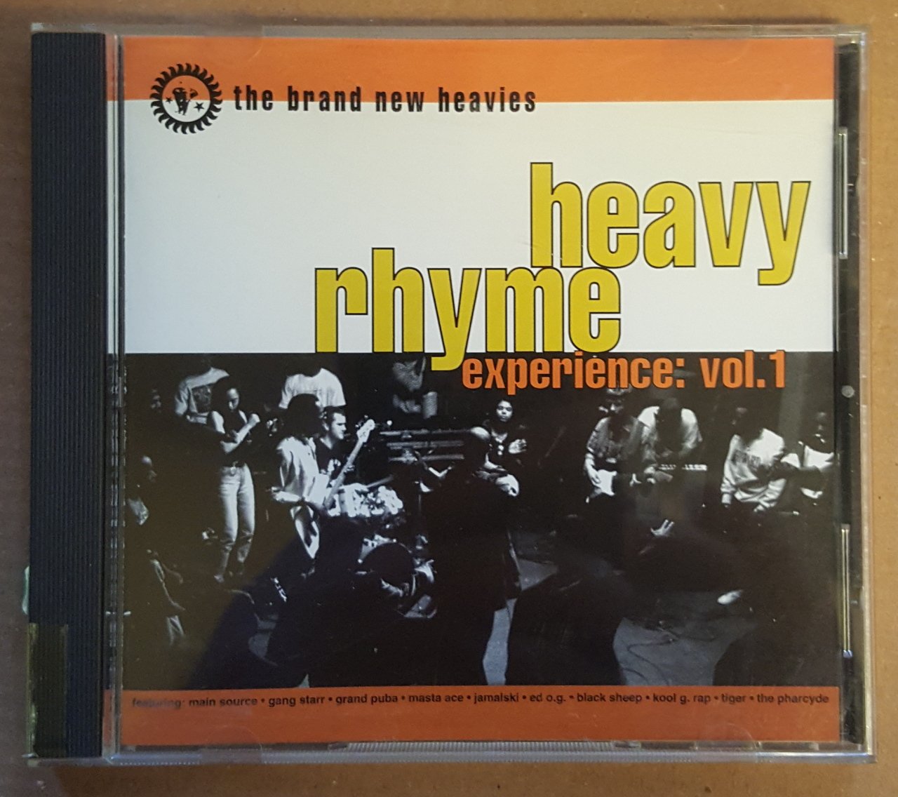 BRAND NEW HEAVIES - HEAVY RHYME (1992) - CD ACID JAZZ / SOUL JAZZ 2.EL
