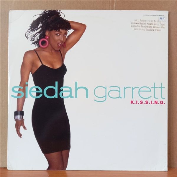 SIEDAH GARRETT – K.I.S.S.I.N.G. (1988) - 12'' 33RPM MAXI SINGLE 2.EL PLAK