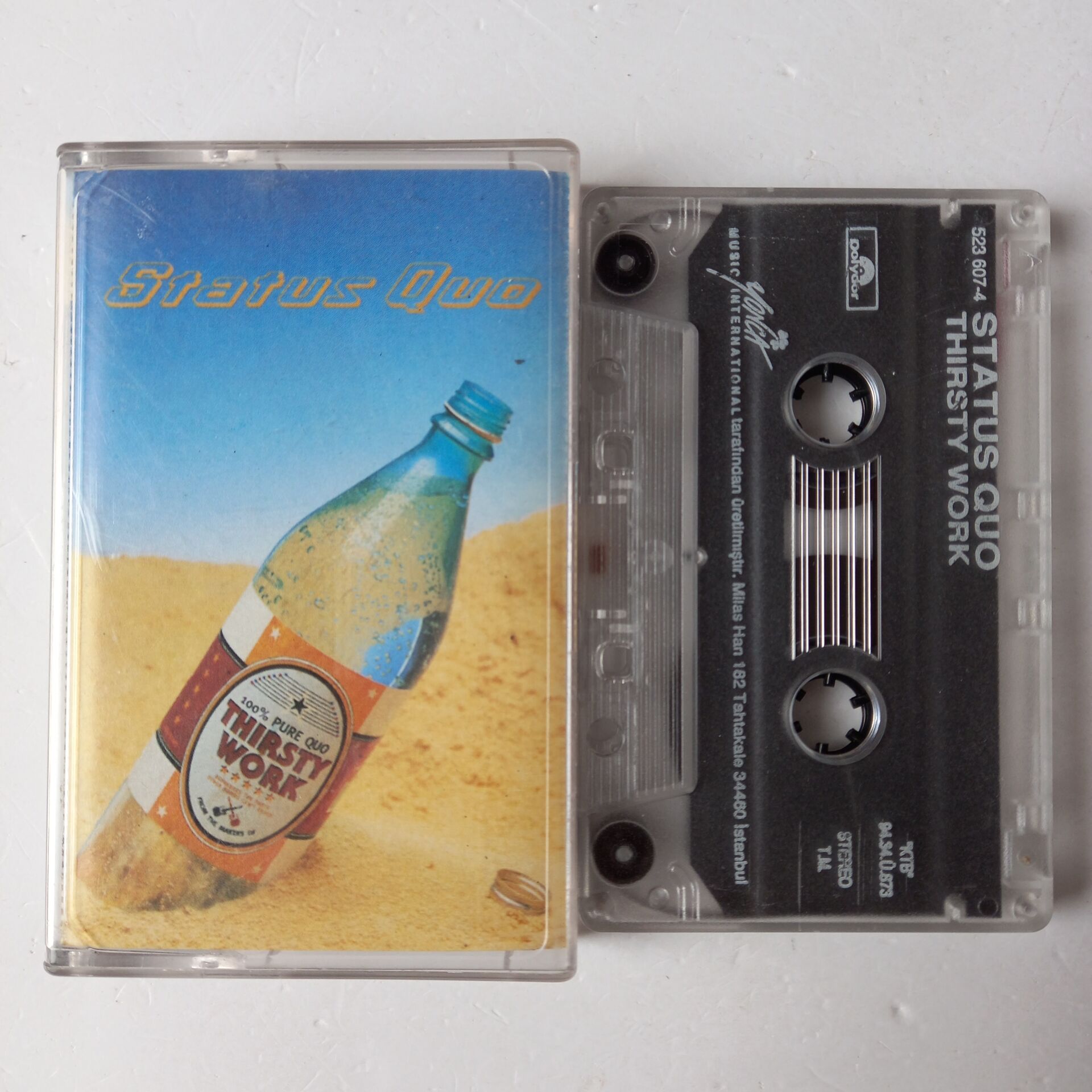 STATUS QUO - THIRSTY WORK (1994) - KASET 2.EL