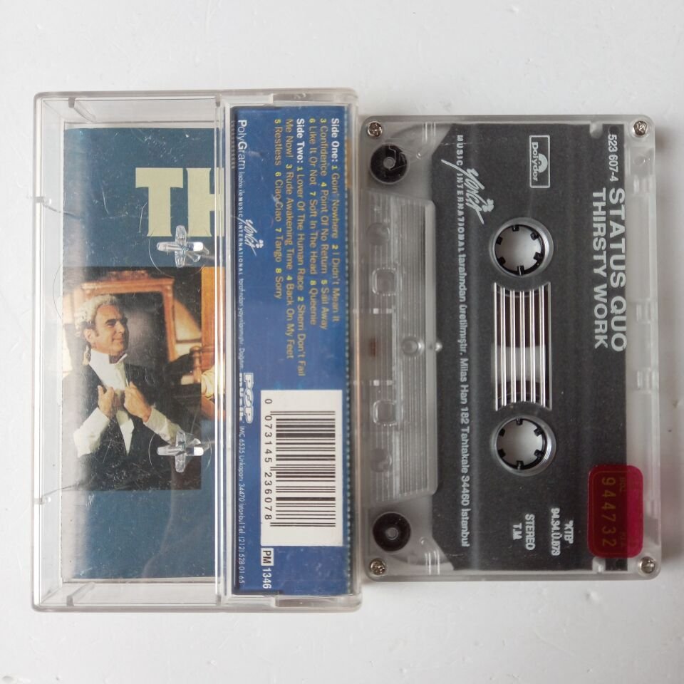 STATUS QUO - THIRSTY WORK (1994) - KASET 2.EL