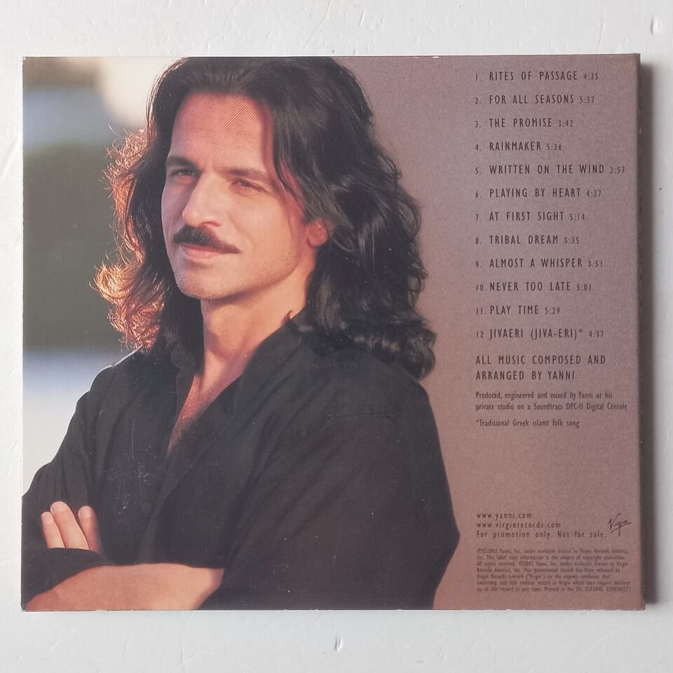 YANNI - ETHNICITY (2003) - CD 2.EL