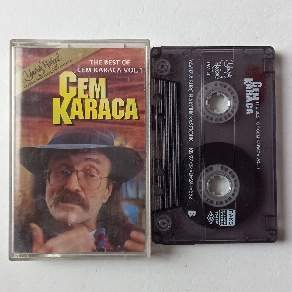 CEM KARACA - THE BEST OF CEM KARACA VOL.1 (1997) - KASET 2.EL