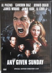 ANY GIVEN SUNDAY - AL PACINO - CAMERON DIAZ - DENNIS QUAID - JAMES WOODS - OLIVER STONE - 2DVD 2.EL
