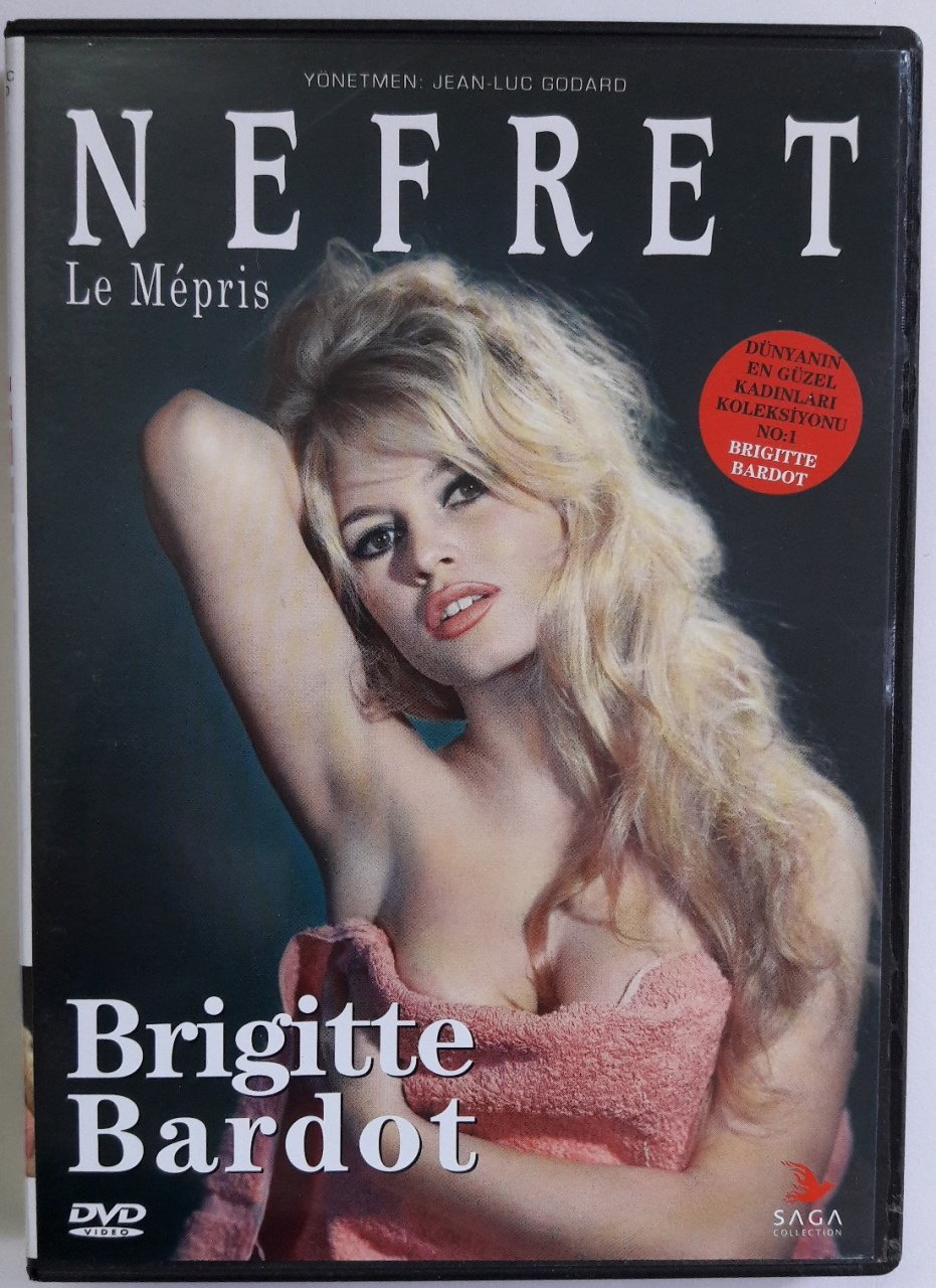 NEFRET - LE MÉPRIS - BRIGITTE BARDOT - MICHEL PICCOLI - JEAN-LUC GODARD - DVD 2.EL