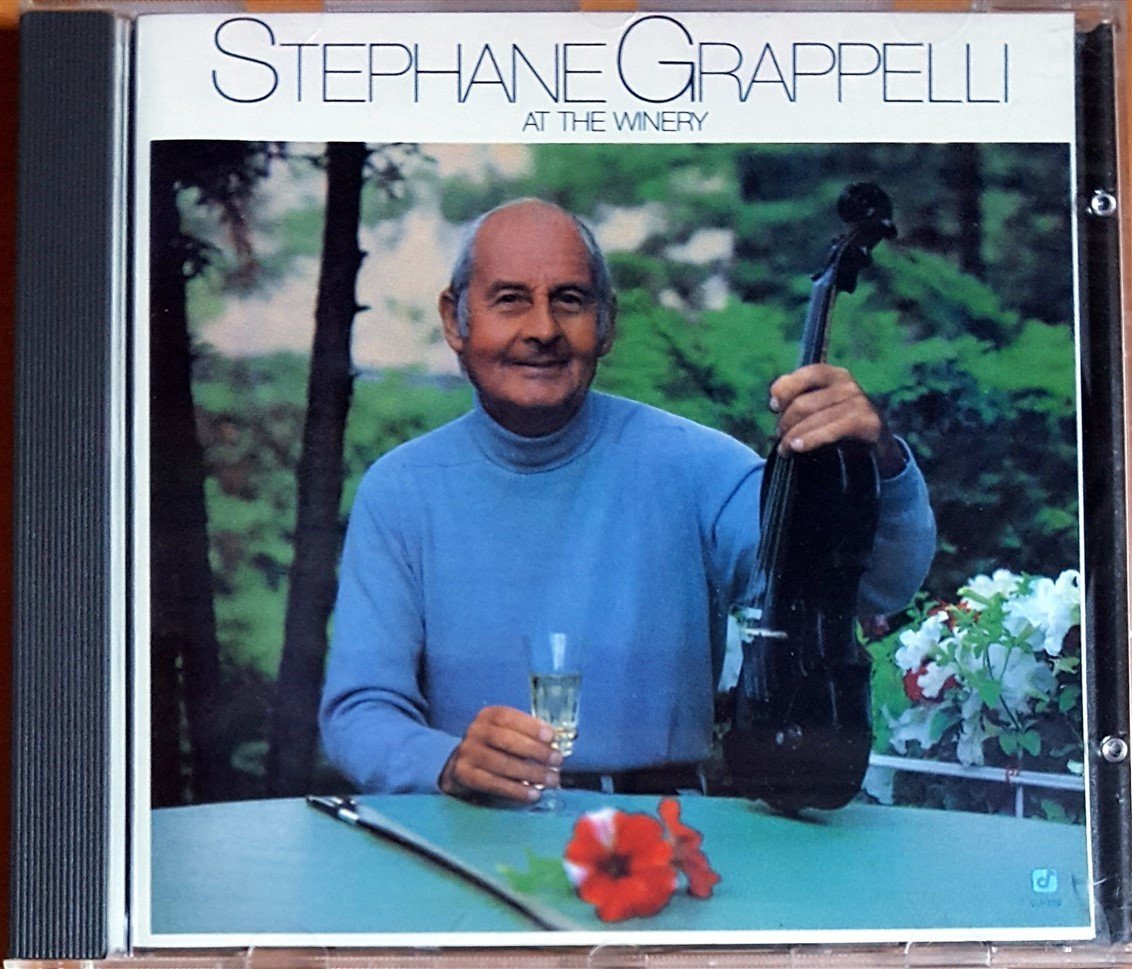 STEPHANE GRAPPELLI - AT THE WINERY (1981) CONCORD JAZZ CD 2.EL