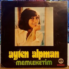 AYTEN ALPMAN - MEMLEKETİM (1974) - LP 2.EL
