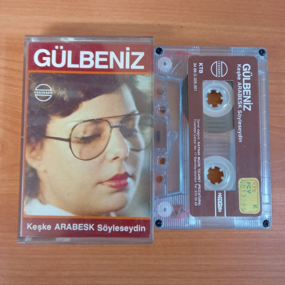 GÜLBENİZ - KEŞKE ARABESK SÖYLESEYDİN (1988) - KASET 2.EL