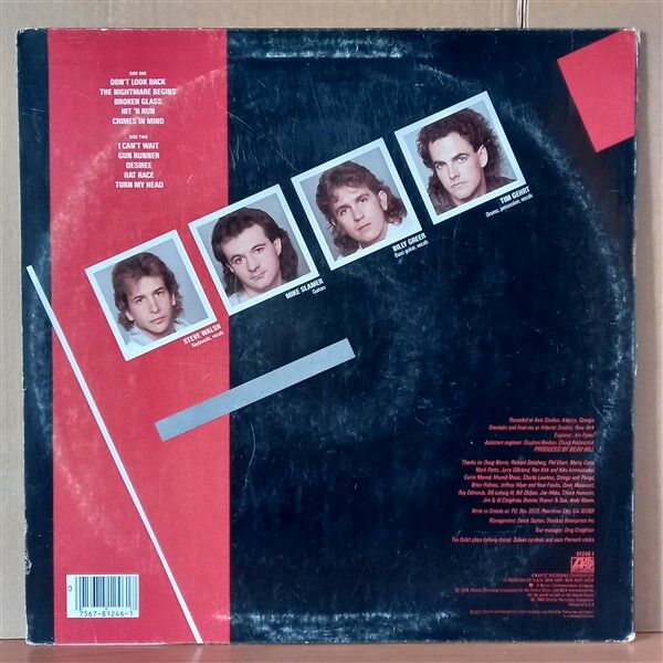 STREETS – CRIMES IN MIND (1985) - LP 2.EL PLAK