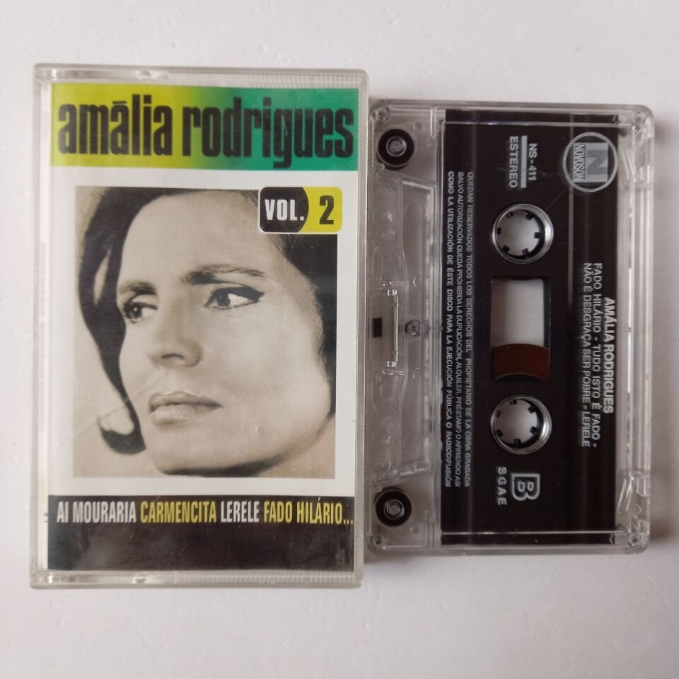 AMALIA RODRIGUES - AMALIA RODRIGUES VOL.2 - KASET 2.EL