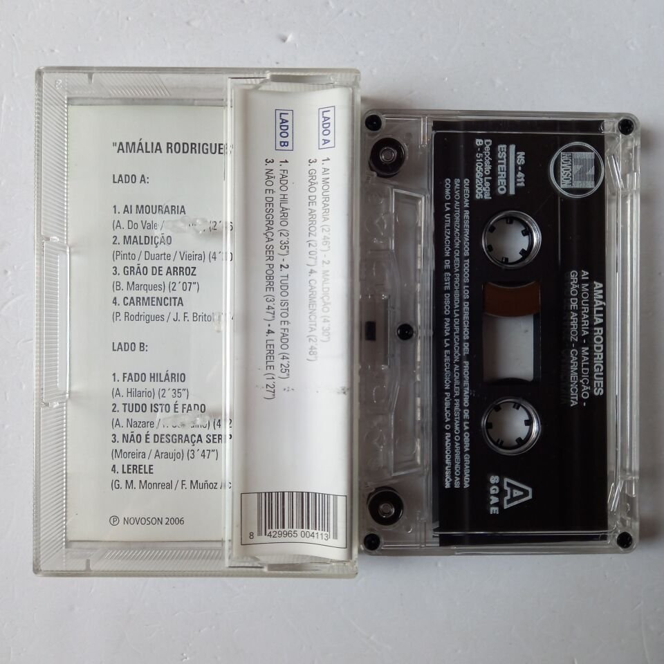 AMALIA RODRIGUES - AMALIA RODRIGUES VOL.2 - KASET 2.EL