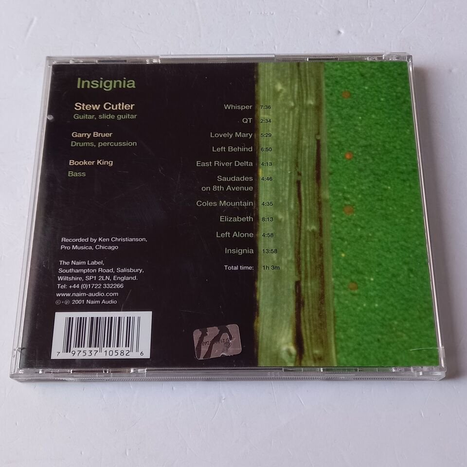 STEW CUTLER – INSIGNIA (2001) - NAIM CD 2.EL