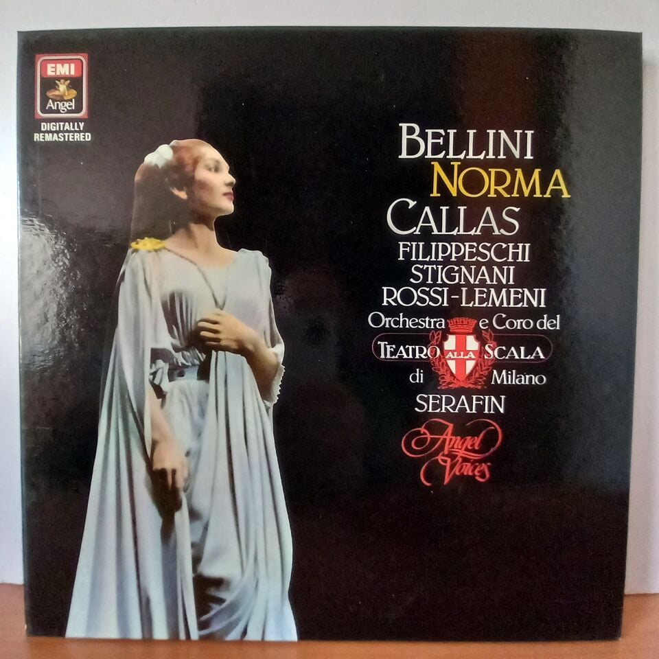 BELLINI: NORMA / CALLAS, ORCHESTRA E CORO DEL TEATRO ALLA SCALA DI MILANO, SERAFIN (1986) - 2LP BOX SET 2.EL PLAK