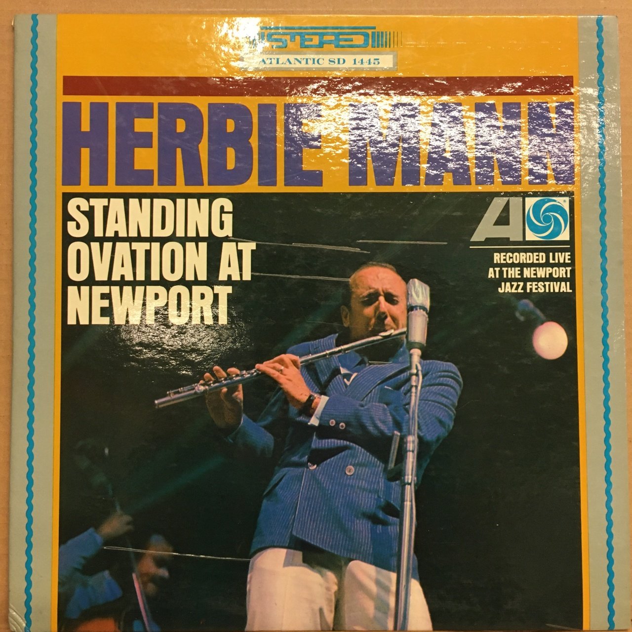HERBIE MANN - STANDING OVATION AT NEWPORT (1965) - PLAK 2.EL