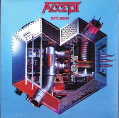 ACCEPT - METAL HEART (1985) - LP SIFIR PLAK
