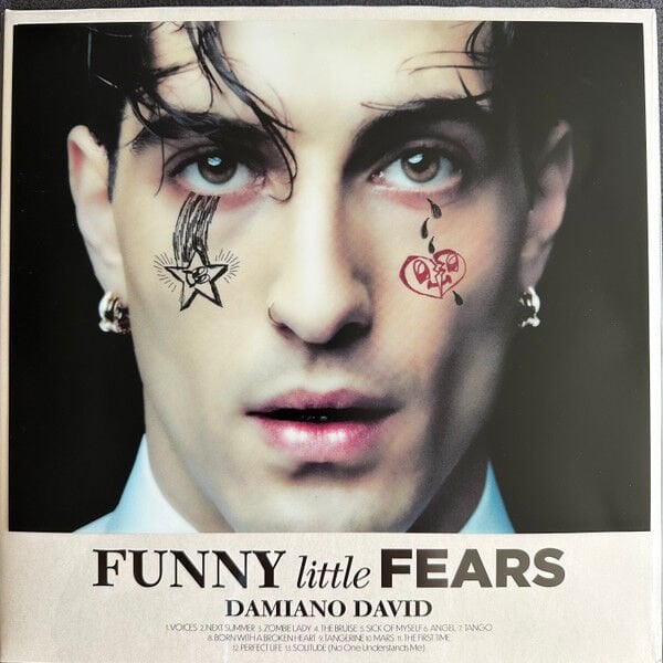 DAMIANO DAVID (MANESKIN) – FUNNY LITTLE FEARS (2025) - LP RED COLOURED EDITION SIFIR PLAK