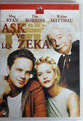 AŞK VE ZEKA - I.Q. - MEG RYAN - TIM ROBBINS - DVD 2.EL
