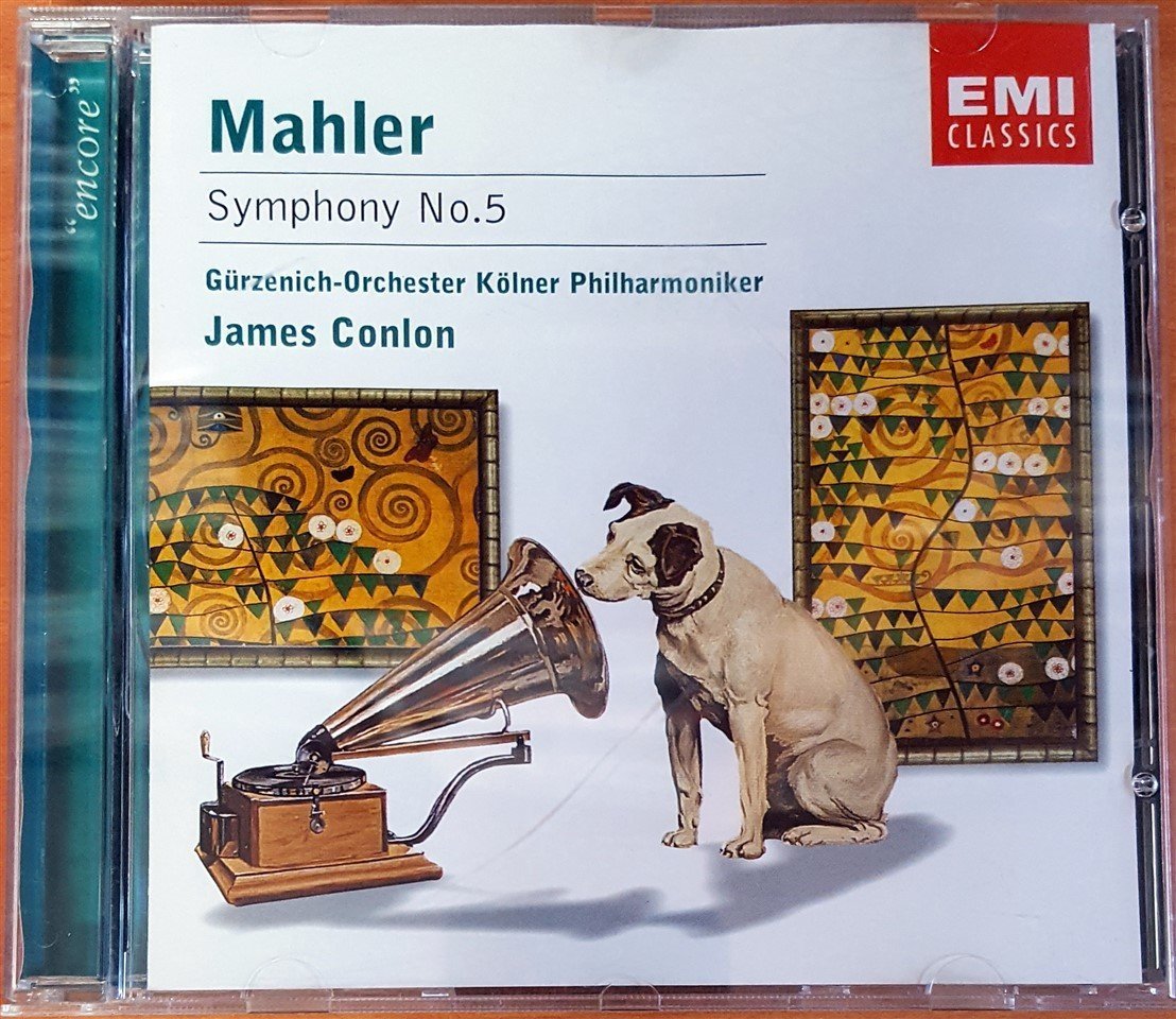 MAHLER - SYMPHONY NO.5 / GURZENICH-ORCHESTER KOLNER PHILHARMONIKER, JAMES CONLON (2002) CD 2.EL