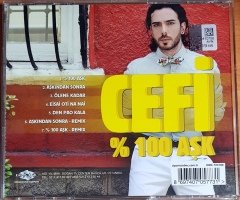 CEFİ - % 100 AŞK (2013) DMC CD 2.EL