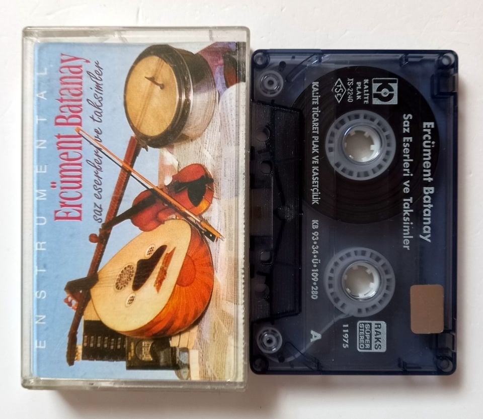 ERCÜMENT BATANAY - SAZ ESERLERİ VE TAKSİMLER (1993) - KASET 2.EL
