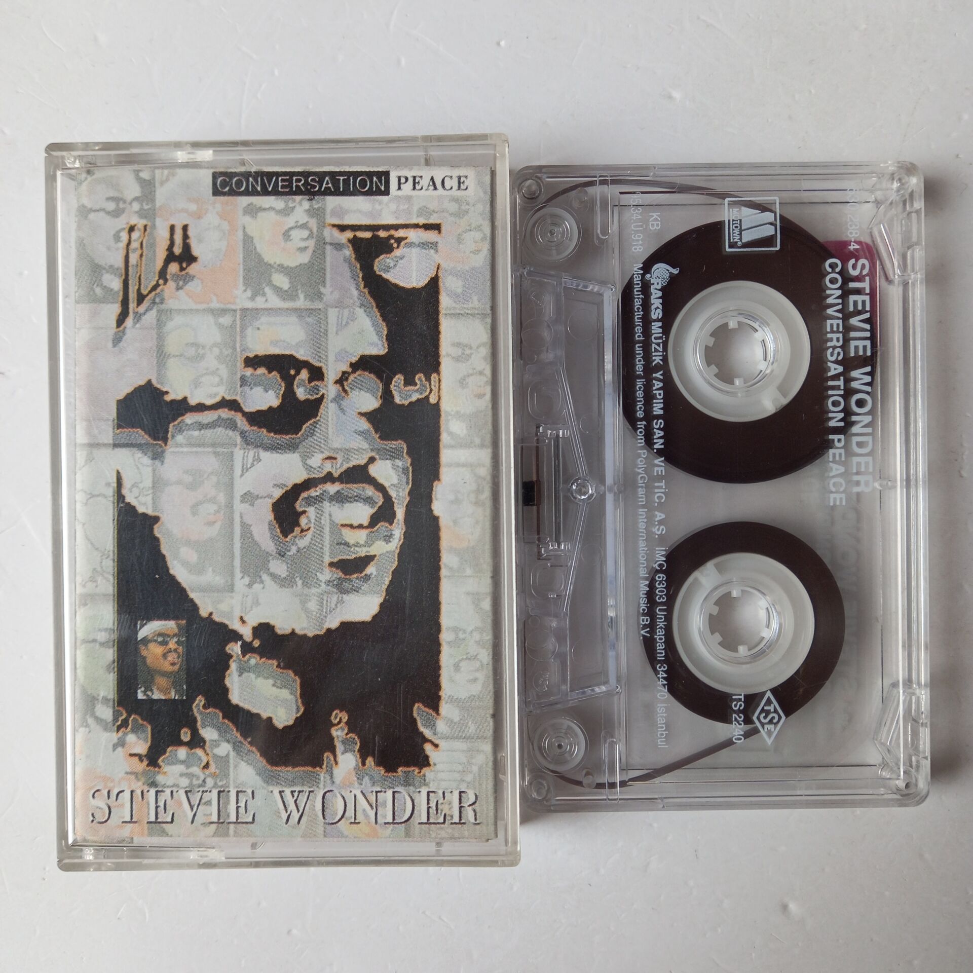 STEVIE WONDER - CONVERSATION PEACE (1995) - KASET 2.EL