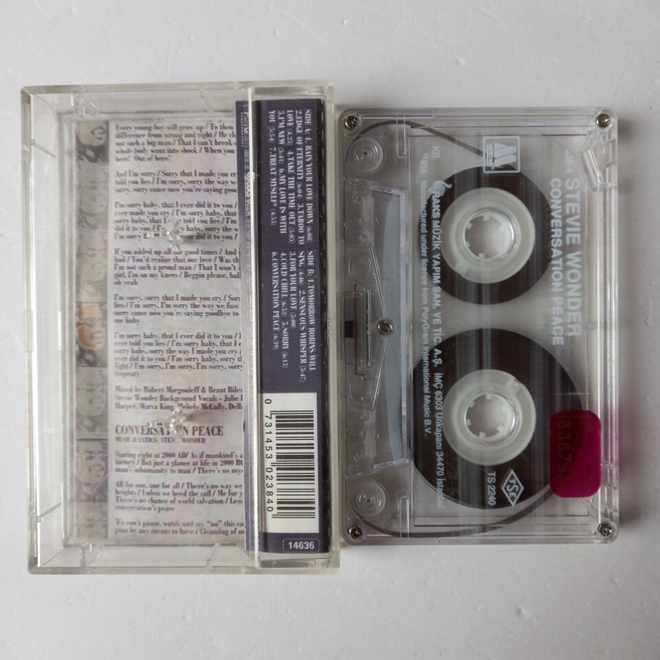 STEVIE WONDER - CONVERSATION PEACE (1995) - KASET 2.EL