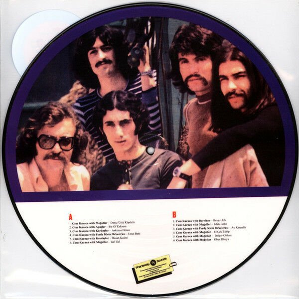 CEM KARACA - APAŞLAR KARDAŞLAR MOĞOLLAR VE FERDY KLEINE'A TEŞEKKÜRLERİYLE (1974) - LP 2022 EDITION PICTURE DISC SIFIR PLAK