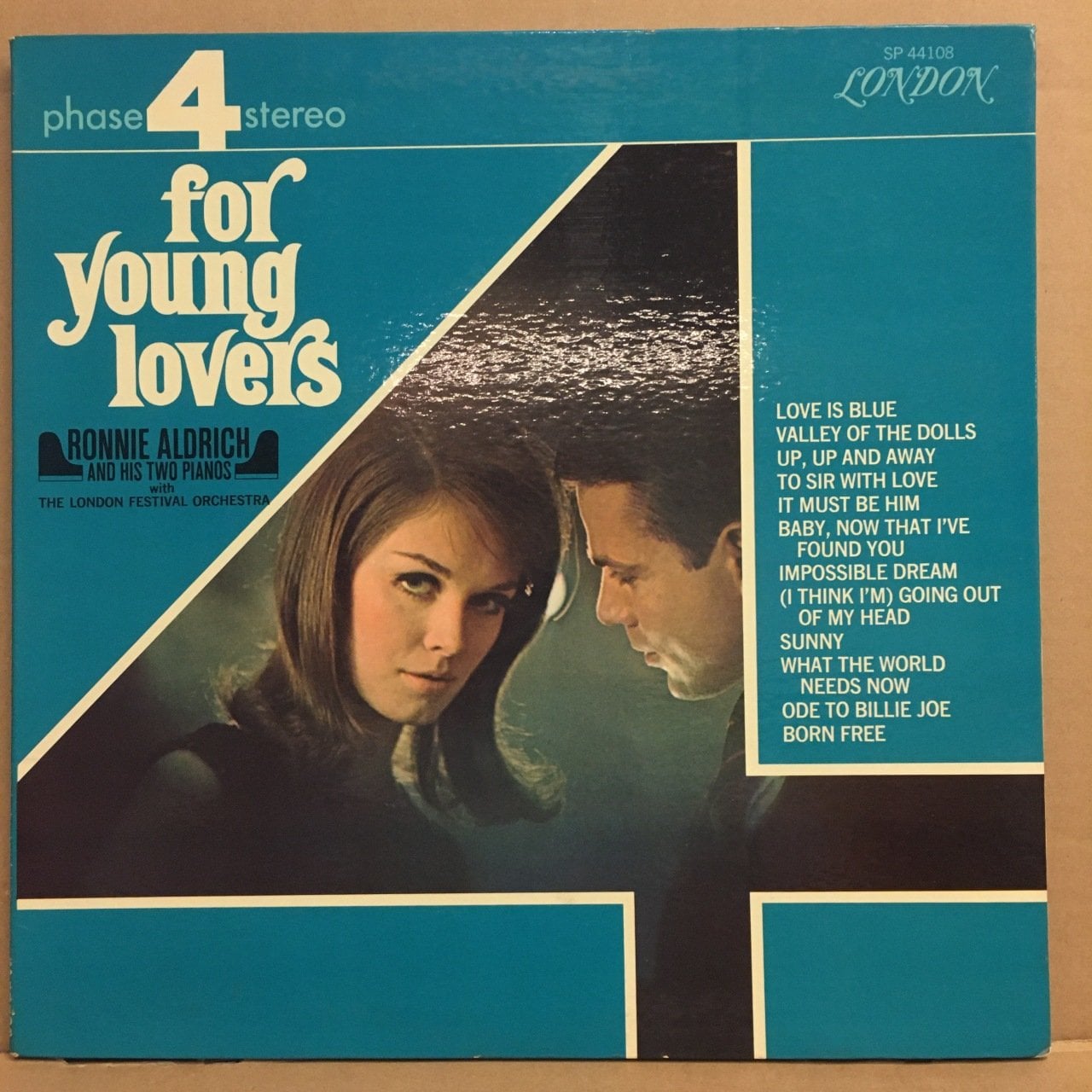 RONNIE ALDRICH - FOR YOUNG LOVERS (1968) PHASE4 2.EL PLAK