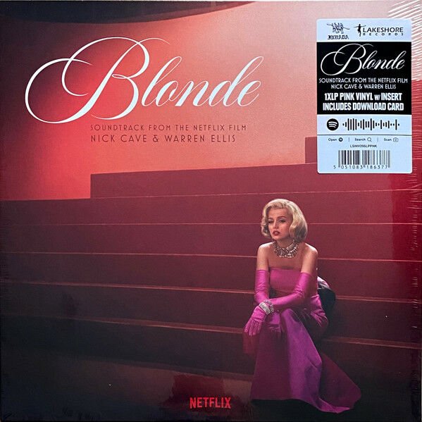 BLONDE - SOUNDTRACK BY NICK CAVE & WARREN ELLIS (2023) - LP PINK COLOURED SIFIR PLAK