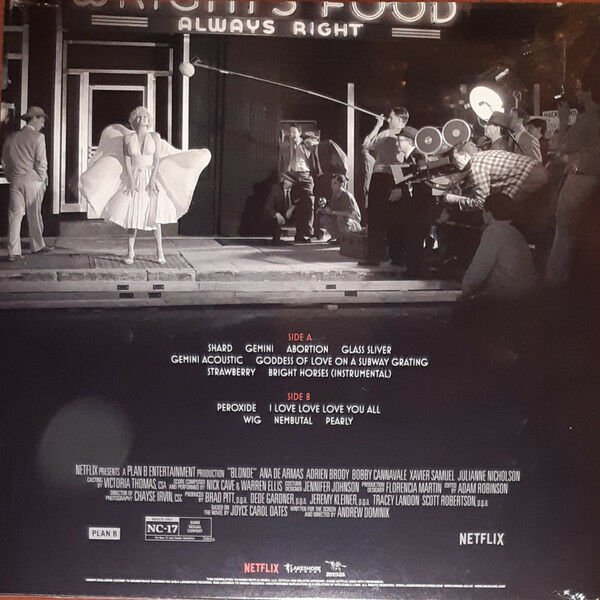 BLONDE - SOUNDTRACK BY NICK CAVE & WARREN ELLIS (2023) - LP PINK COLOURED SIFIR PLAK