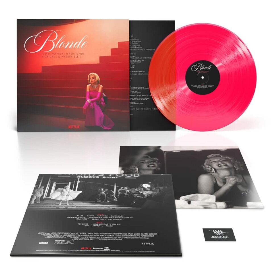 BLONDE - SOUNDTRACK BY NICK CAVE & WARREN ELLIS (2023) - LP PINK COLOURED SIFIR PLAK