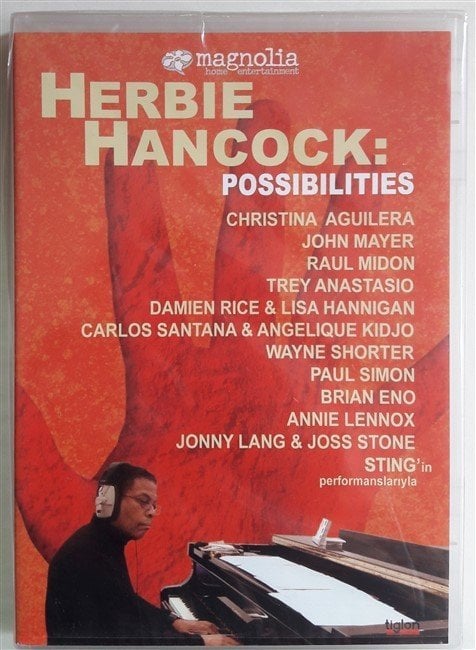 HERBIE HANCOCK - POSSIBILITIES (CHRISTINA AGUILERA,JOHN MAYER,WAYNE SHORTER, BRIAN ENO) - DVD SIFIR
