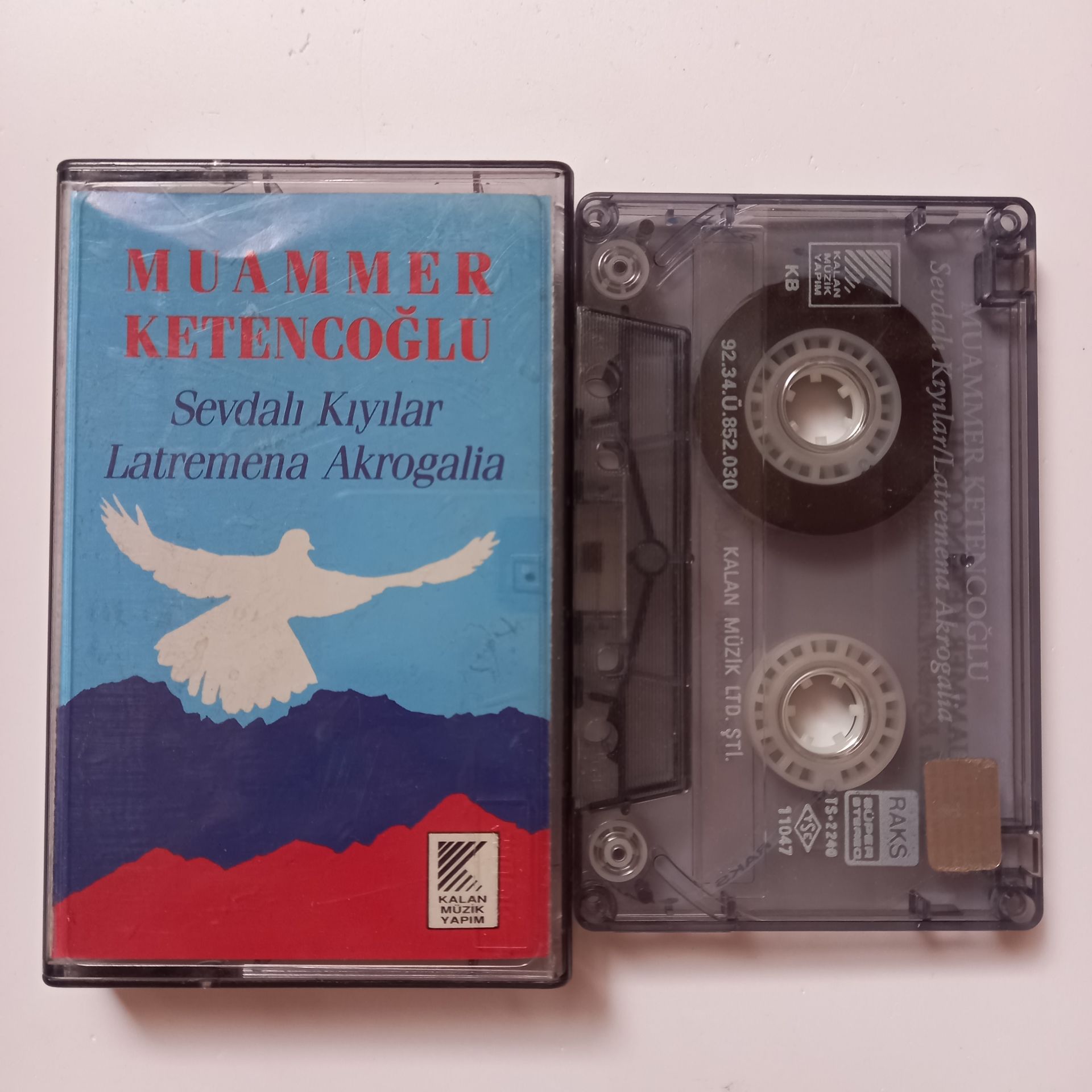MUAMMER KETENCOĞLU - SEVDALI KIYILAR / LATREMENA AKROGALIA (1992) - KASET 2.EL