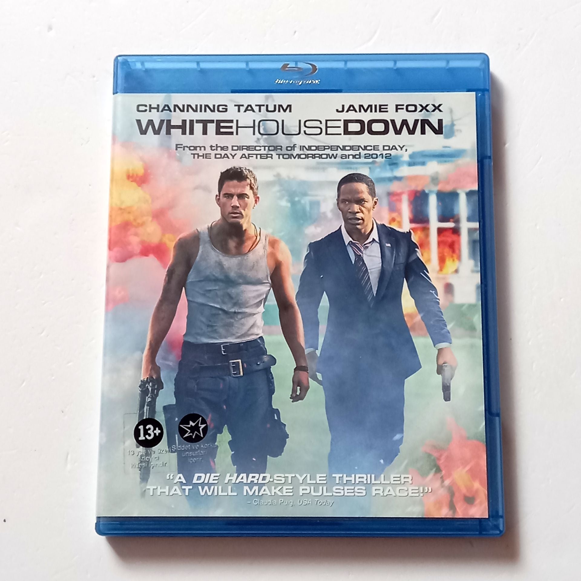 WHITE HOUSE DOWN - CHANNING TATUM, JAMIE FOXX - YÖN.: ROLAND EMMERICH - BLU-RAY 2.EL