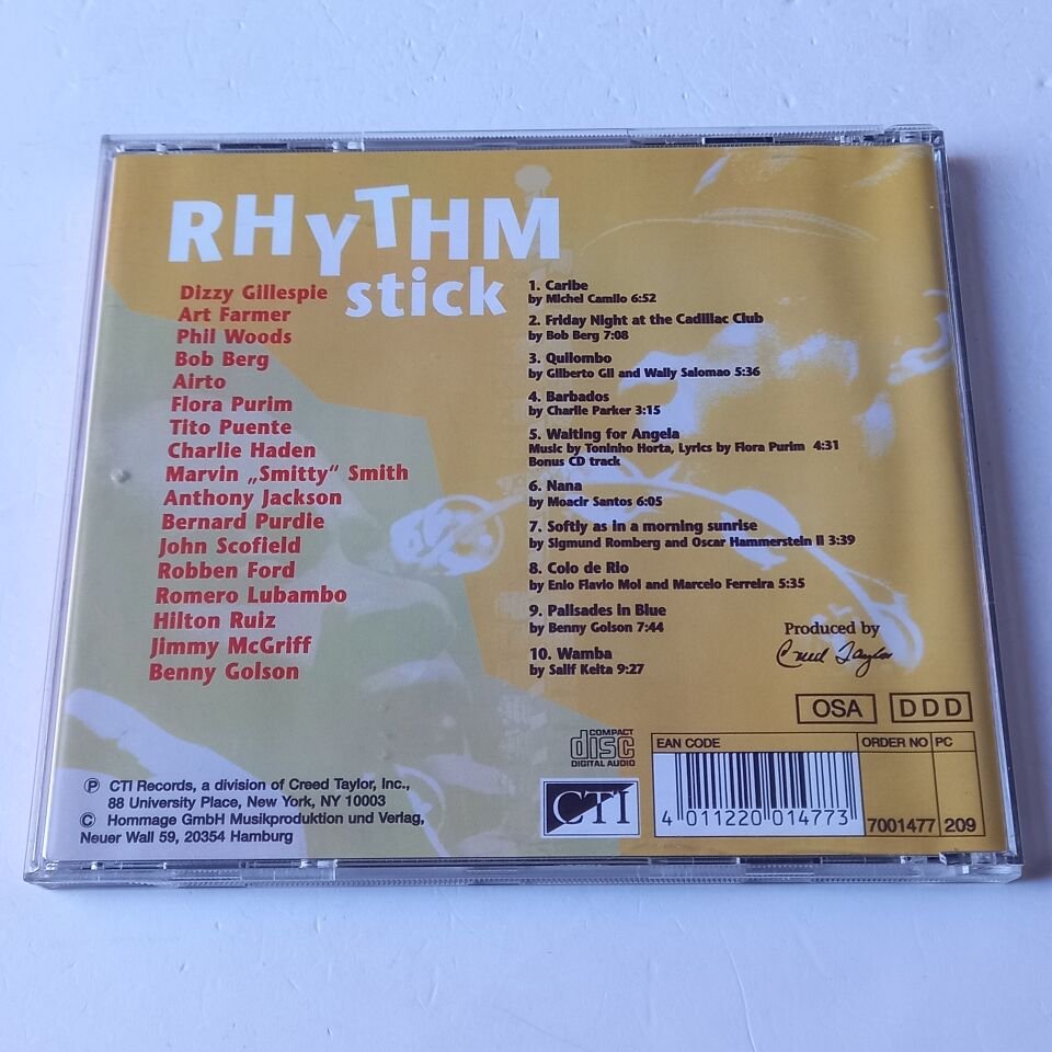 RHYTHMSTICK – RHYTHMSTICK (1990) - CD REISSUE 2.EL