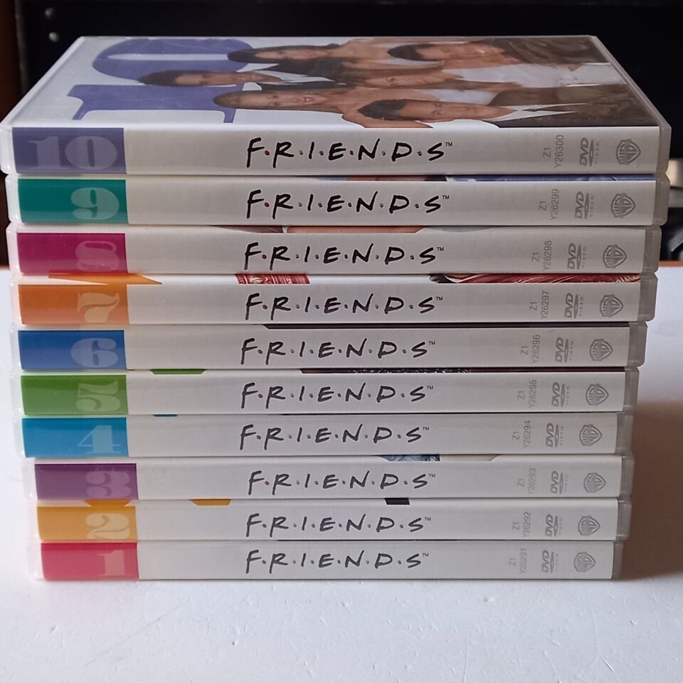 FRIENDS / THE COMPLETE SERIES - 10 DVD BOX SET 2.BÖLGE 2.EL