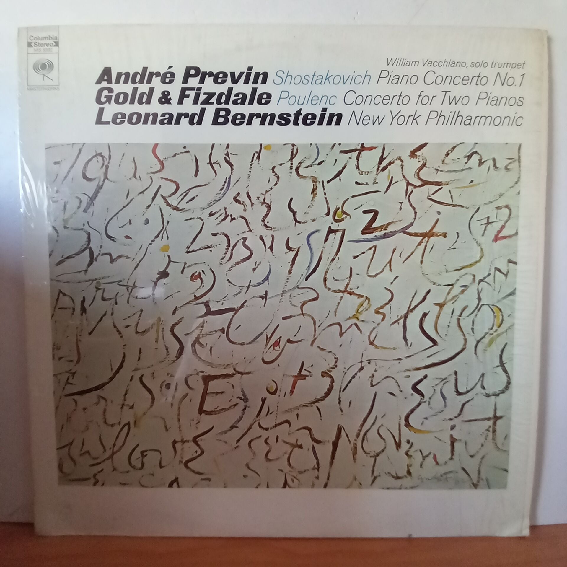 ANDRE PREVIN, GOLD & FIZDALE, BERNSTEIN, NEW YORK PHILHARMONIC – PIANO CONCERTO NO. 1 / CONCERTO FOR TWO PIANOS (1963) - LP 2.EL PLAK